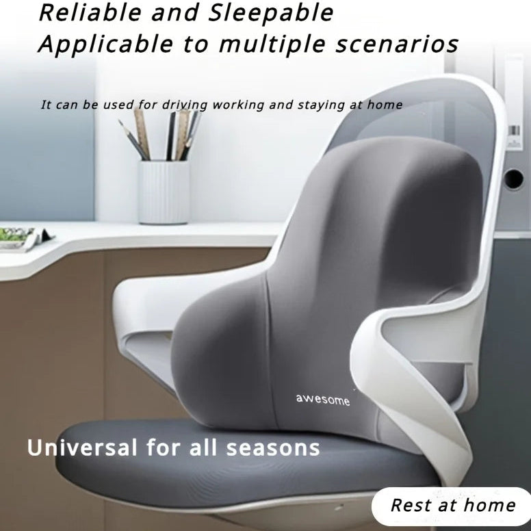 Memory‑Foam‑Komfortkissen‑Set – Sitz‑ & Lendenkissen für Büro, Auto & Zuhause